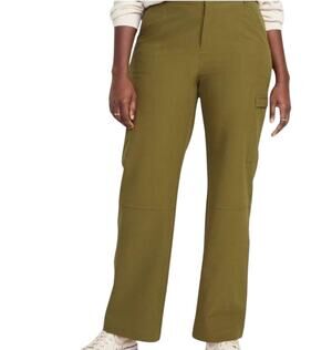 Trendsi Women's High-Waisted All-Seasons StretchTech Cargo Pant Size Large
